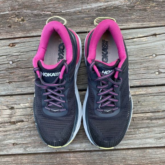 HOKA BONDI 7 - Womens Running Shoes - SIZE 7 - Picture 6 of 11